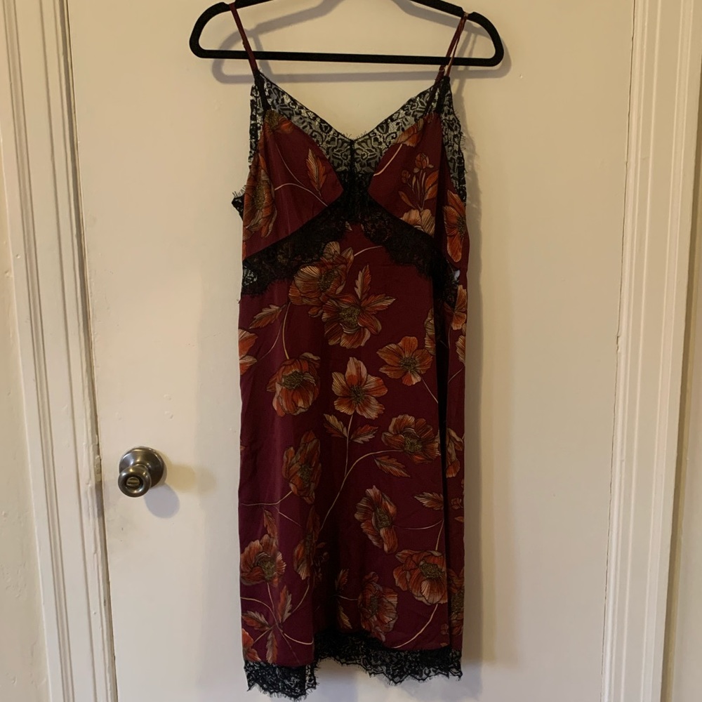 Floral slip dress